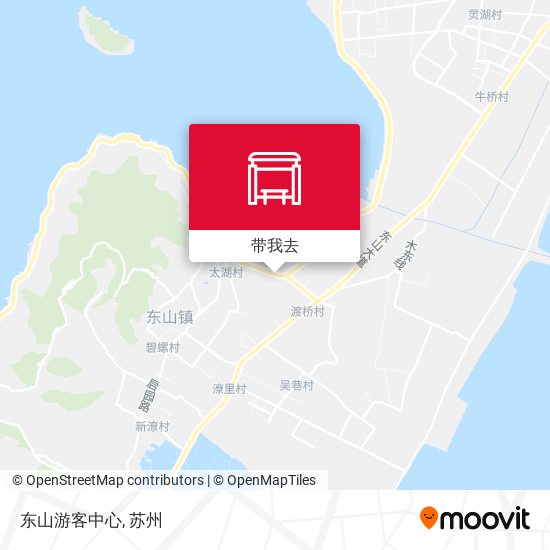 东山游客中心地图