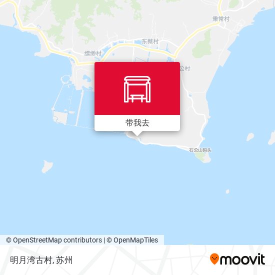 明月湾古村地图