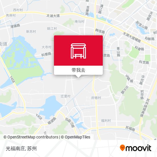光福南庄地图