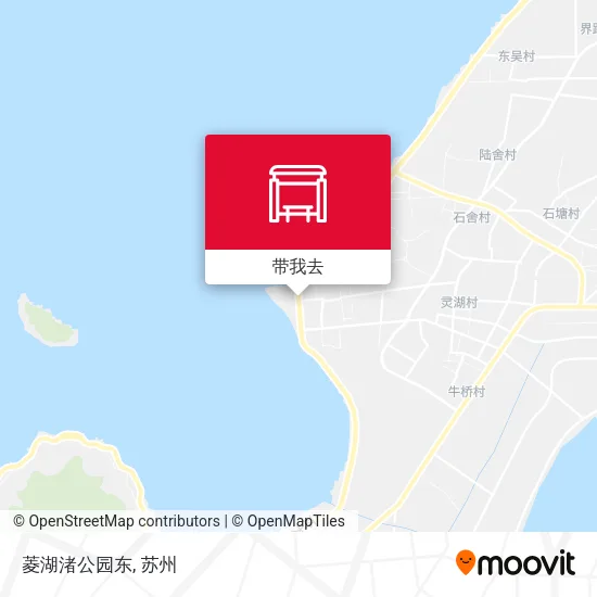 菱湖渚公园东地图