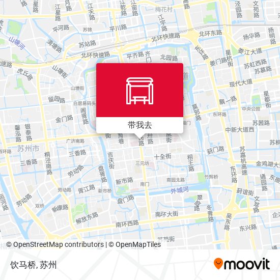 饮马桥地图