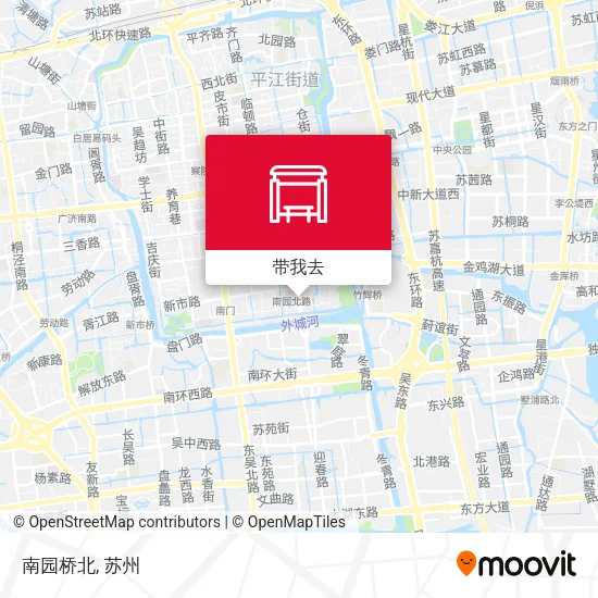 南园桥北地图