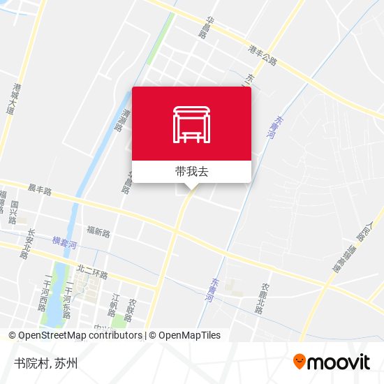 书院村地图