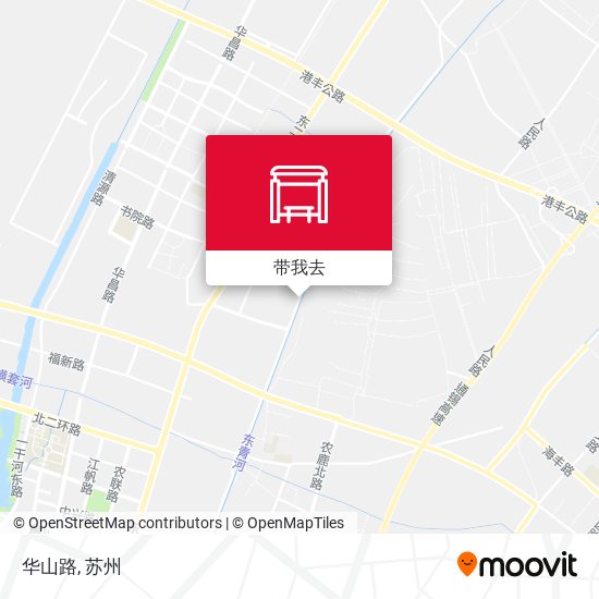 华山路地图