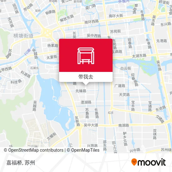 嘉福桥地图