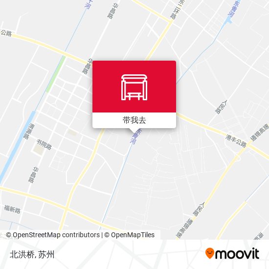 北洪桥地图
