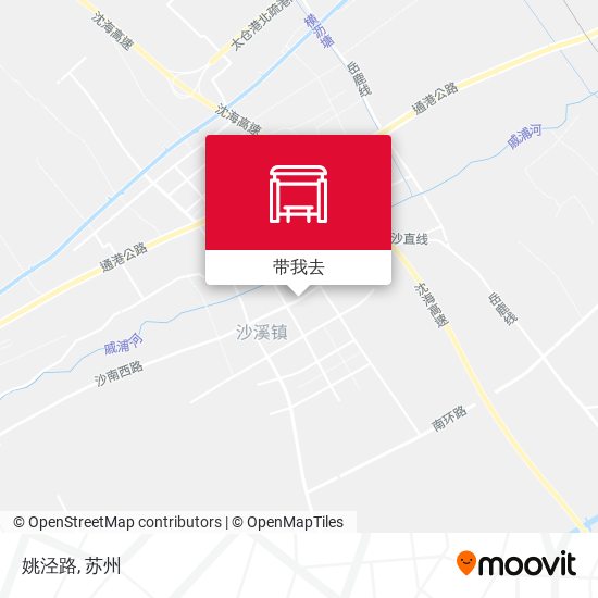 姚泾路地图