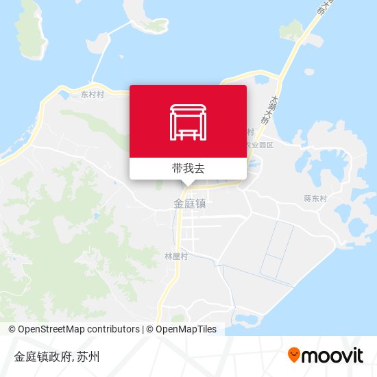 金庭镇政府地图