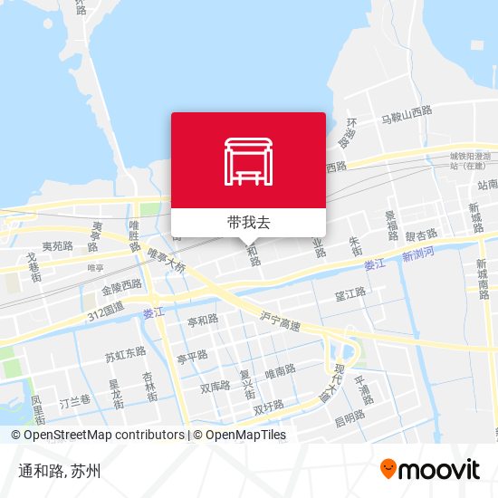 通和路地图