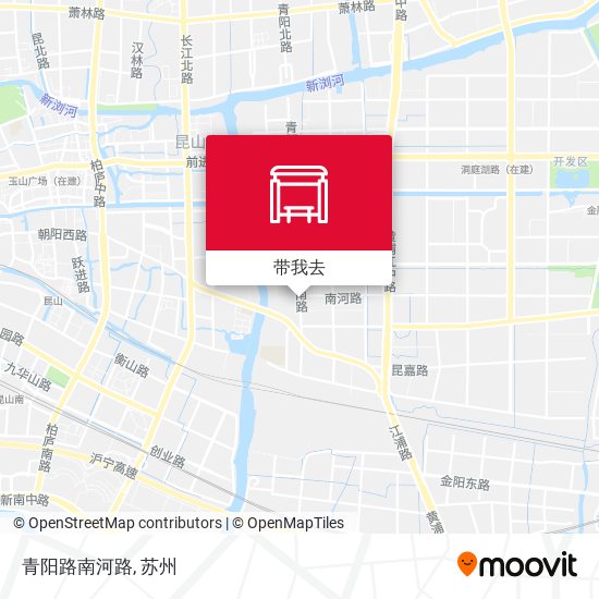青阳路南河路地图