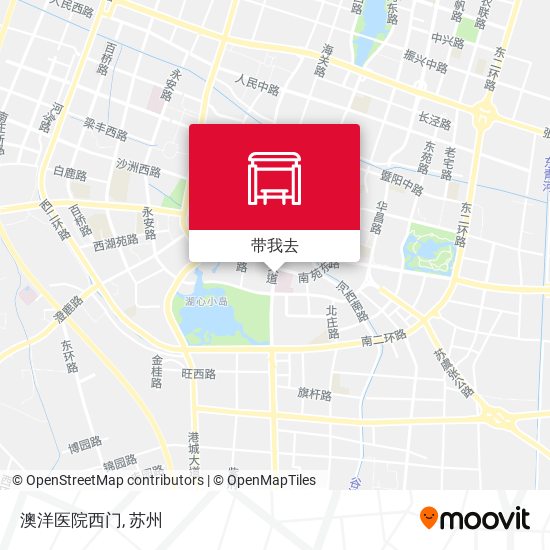 澳洋医院西门地图