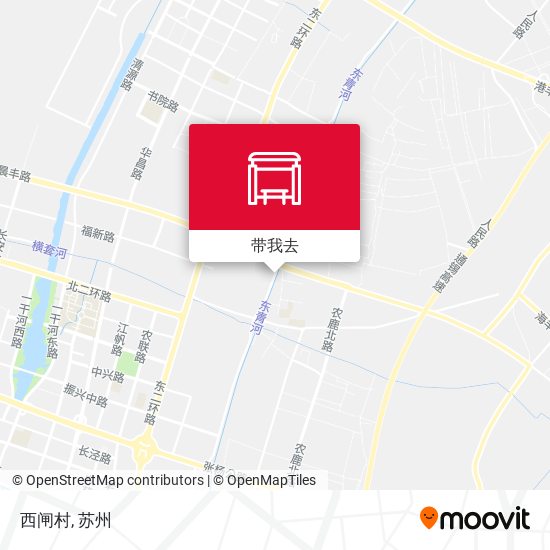 西闸村地图