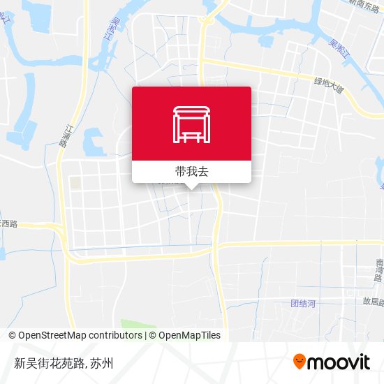 新吴街花苑路地图