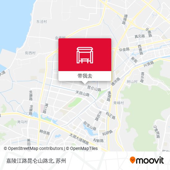 嘉陵江路昆仑山路北地图