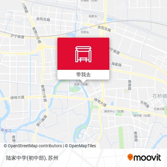 陆家中学(初中部)地图