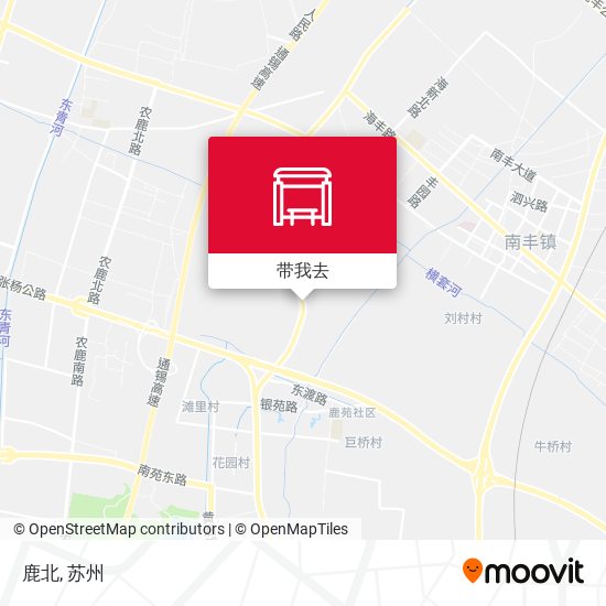 鹿北地图