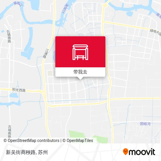 新吴街商秧路地图