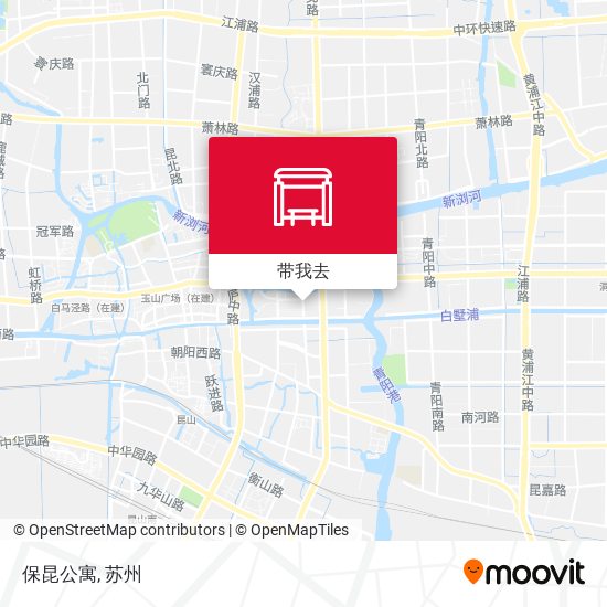保昆公寓地图