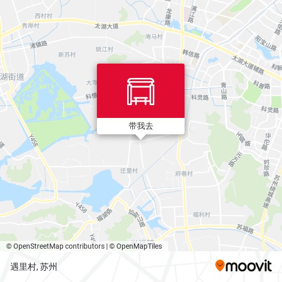 遇里村地图