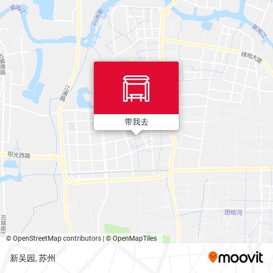 新吴园地图