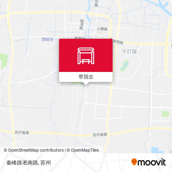 秦峰路淞南路地图