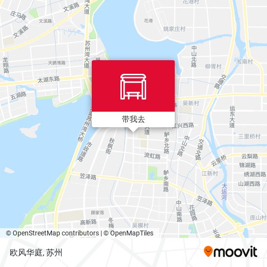 欧风华庭地图