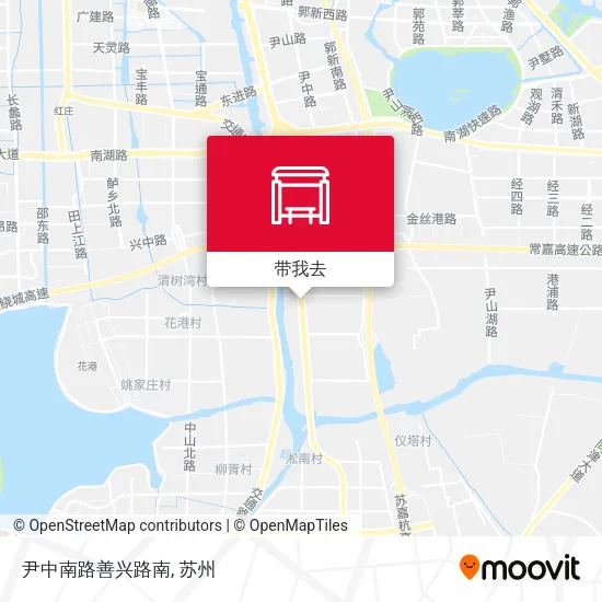尹中南路善兴路南地图