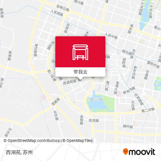 西湖苑地图