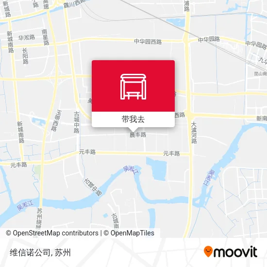 维信诺公司地图