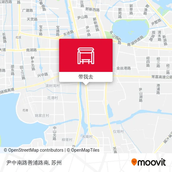 尹中南路善浦路南地图