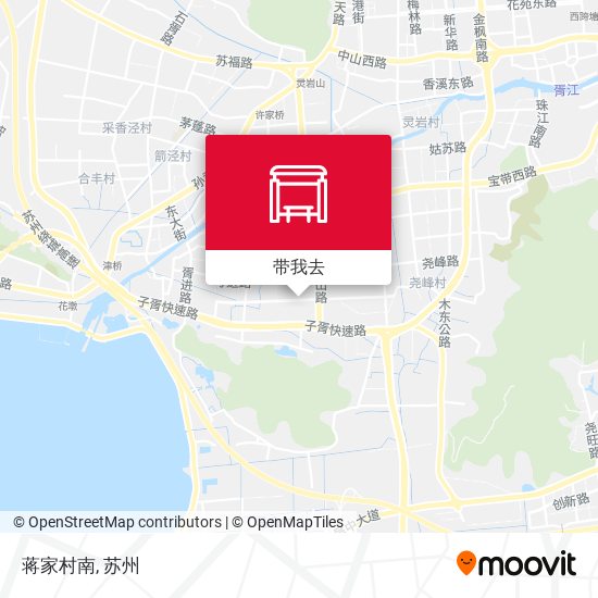 蒋家村南地图
