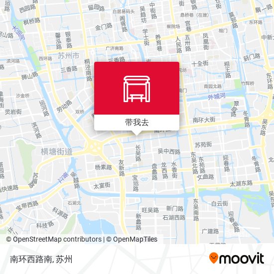 南环西路南地图