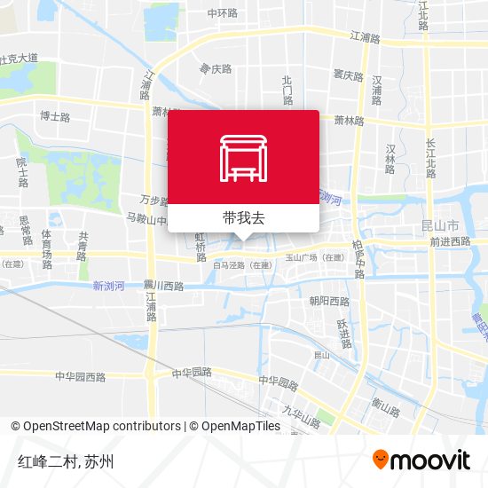 红峰二村地图