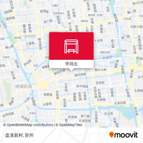 盘溪新村地图