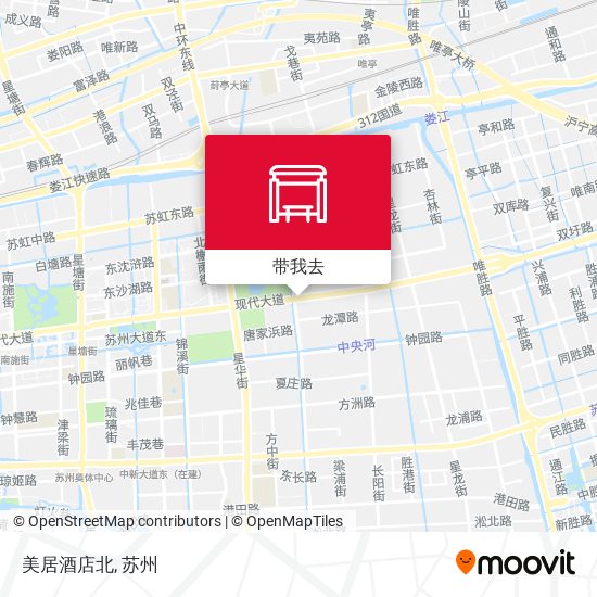 美居酒店北地图