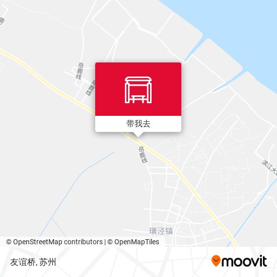 友谊桥地图