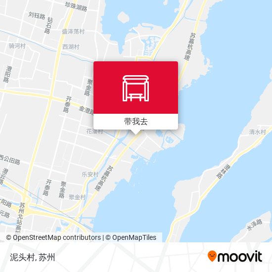 泥头村地图