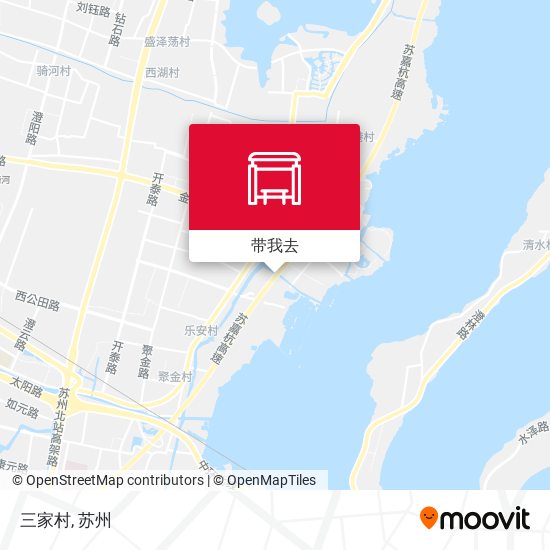 三家村地图