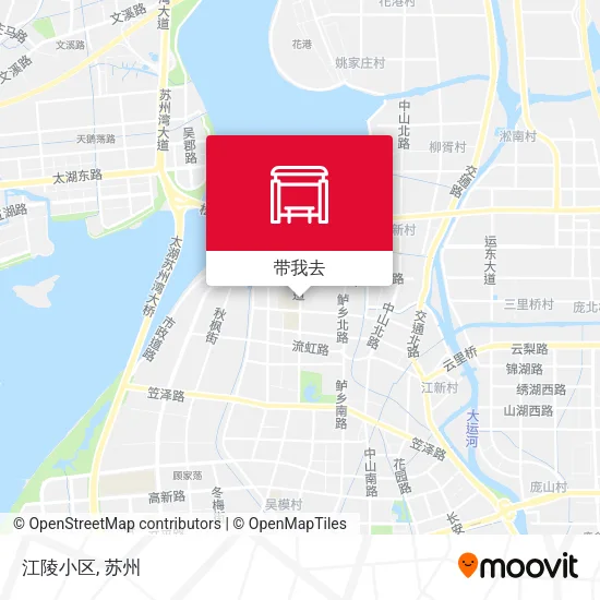 江陵小区地图