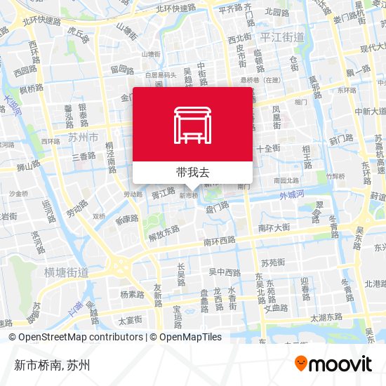 新市桥南地图