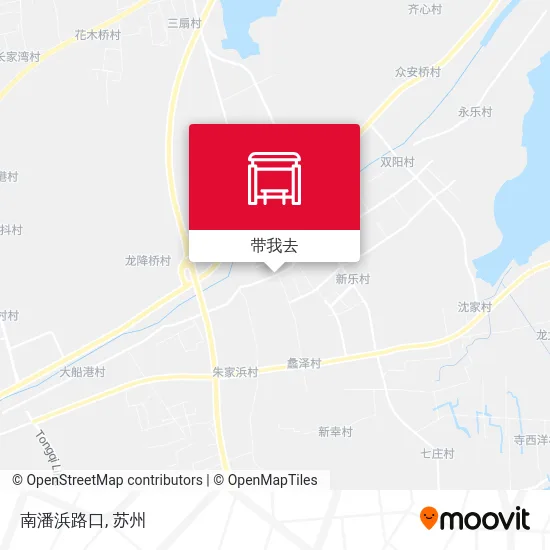 南潘浜路口地图