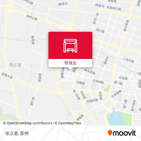 张义巷地图