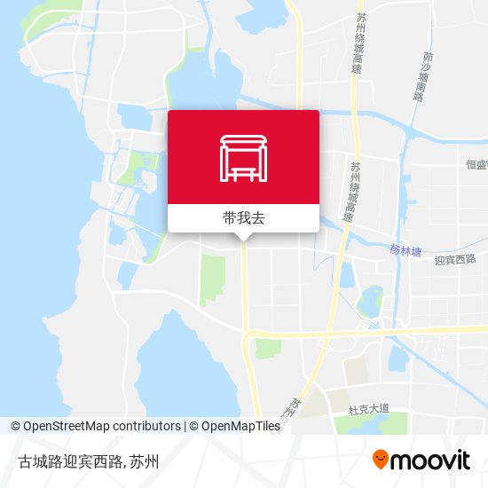 古城路迎宾西路地图