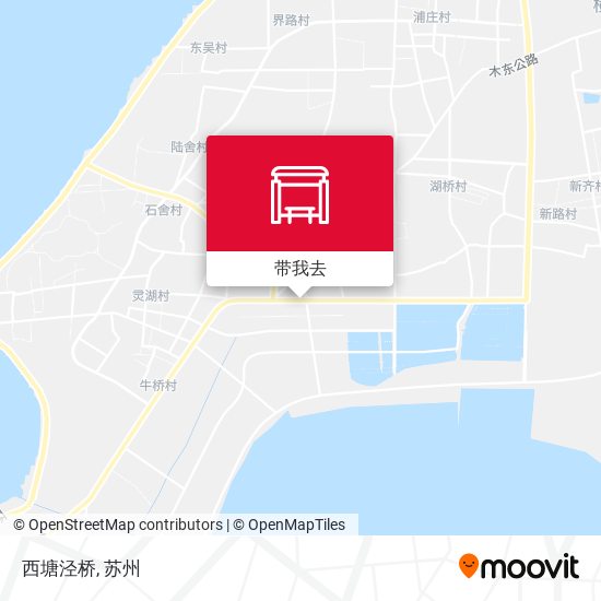 西塘泾桥地图