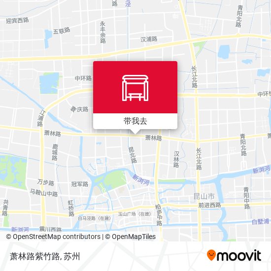 萧林路紫竹路地图