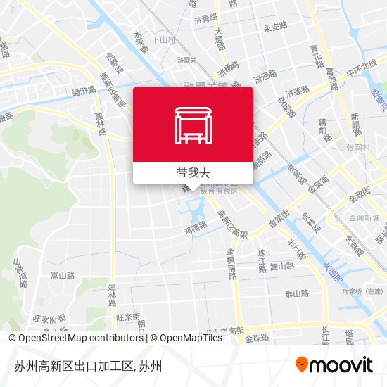 苏州高新区出口加工区地图