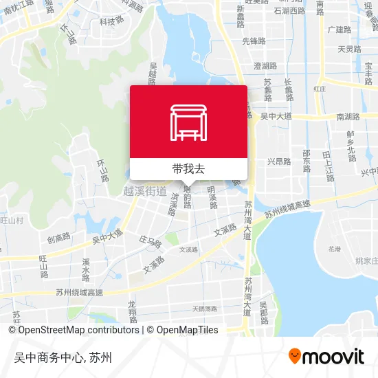 吴中商务中心地图