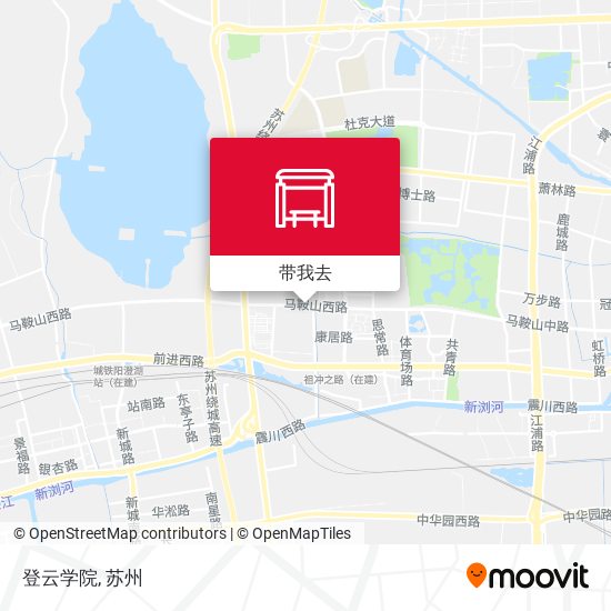 登云学院地图