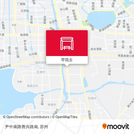 尹中南路善兴路南地图