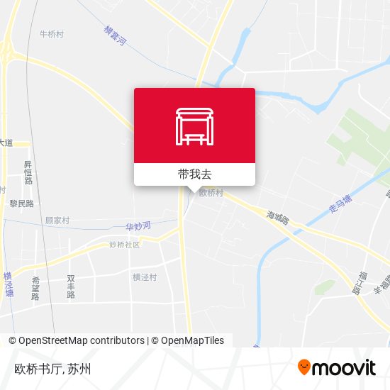 欧桥书厅地图